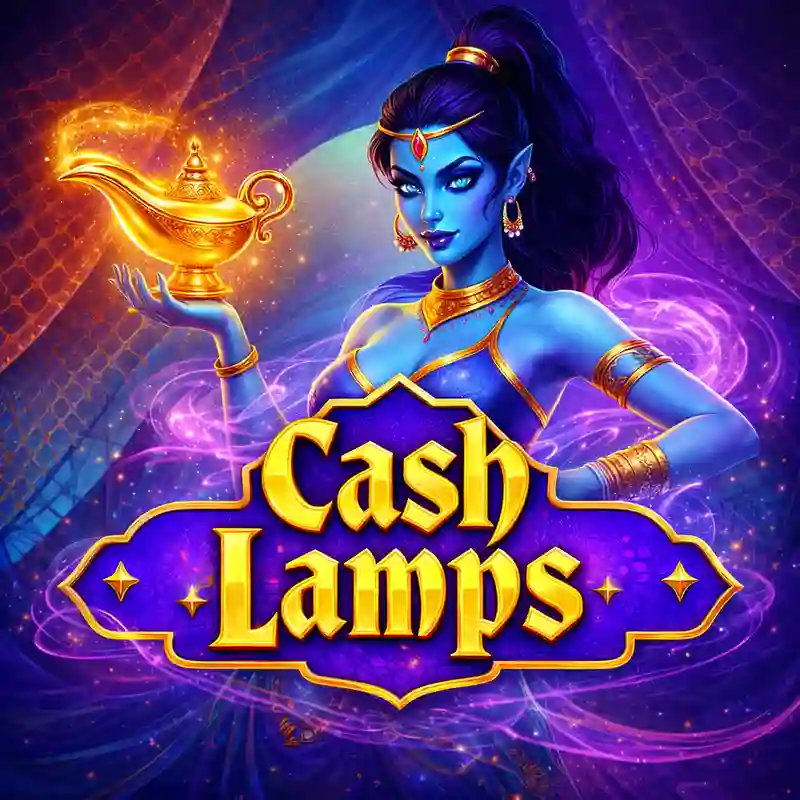 Cash Lamps slot game interface